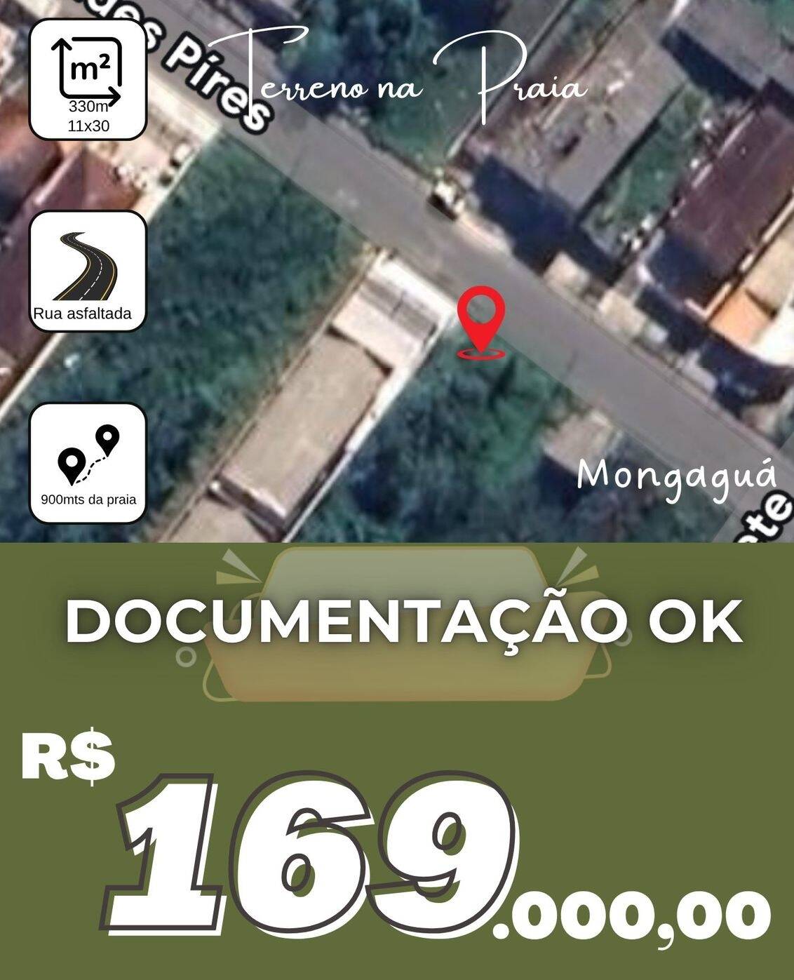 #2549 - Terreno para Venda em Mongaguá - SP
