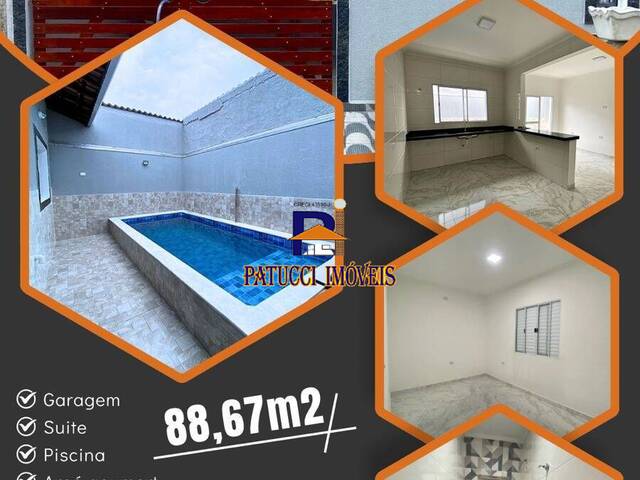 #24124 - Casa para Venda em Mongaguá - SP - 1